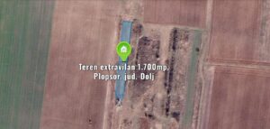 Teren extravilan 1.700mp, Plopsor, jud. Dolj