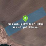 Teren arabil extravilan 7.100mp, Vasilati, jud. Calarasi