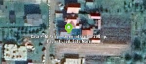 Casa P+M 73mp + teren intravilan 290mp, Paulesti, jud. Satu Mare