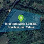 Teren extravilan 8.796mp, Prundeni, jud. Valcea