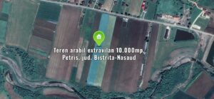 Teren arabil extravilan 10.000mp, Petris, jud. Bistrita-Nasaud