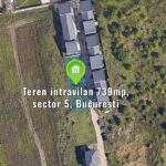 Teren intravilan 739mp, sector 5, Bucuresti