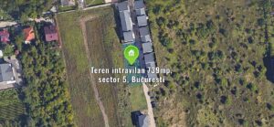 Teren intravilan 739mp, sector 5, Bucuresti
