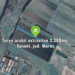 Teren arabil extravilan 3.300mp, Suseni, jud. Mures
