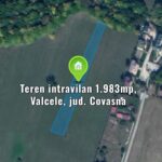 Teren intravilan 1.983mp, Valcele, jud. Covasna