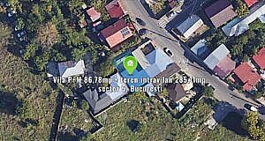 Vila P+M 86,78mp + teren intravilan 285,11mp, sector 5, Bucuresti