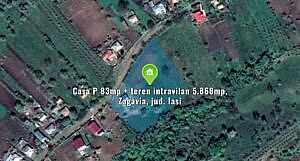 Casa P 83mp + teren intravilan 5.868mp, Zagavia, jud. Iasi