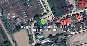 Casa P+M 94mp + teren intravilan 400mp, Letea Veche, jud. Bacau