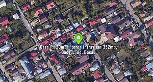 Casa P 120mp + teren intravilan 352mp, Bacau, jud. Bacau