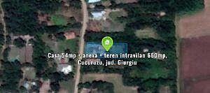 Casa 54mp + anexa + teren intravilan 660mp, Cucuruzu, jud. Giurgiu