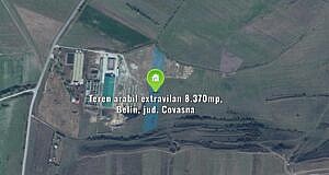 Teren arabil extravilan 8.370mp, Belin, jud. Covasna
