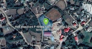 Hala depozitare P 454mp + teren intravilan 3.200mp, Idrici, jud. Vaslui