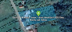 Casa D+P+M 69mp + anexe + teren intravilan 4.020,12mp, Marita, jud. Valcea