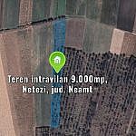 Teren intravilan 9.000mp, Netezi, jud. Neamt