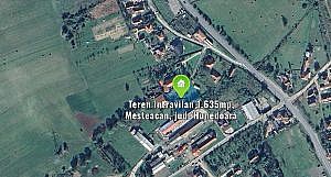 Teren intravilan 1.635mp, Mesteacan, jud. Hunedoara