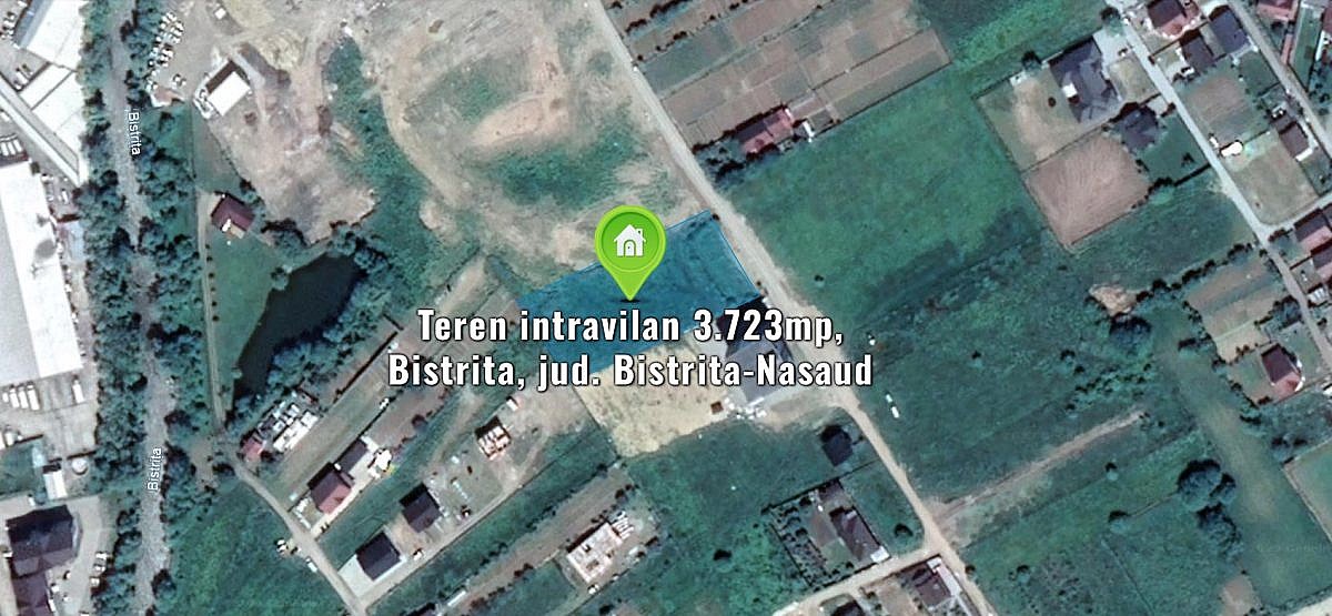 Teren intravilan 3.723mp, Bistrita, jud. Bistrita-Nasaud