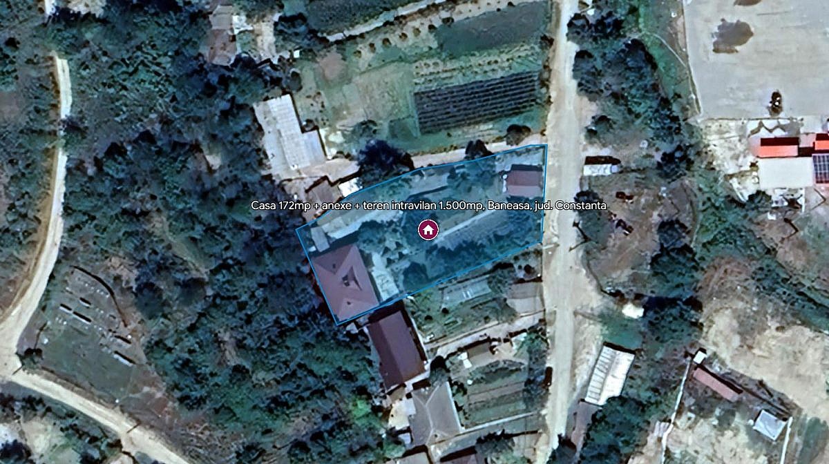 Casa 172mp + anexe + teren intravilan 1.500mp, Baneasa, jud. Constanta
