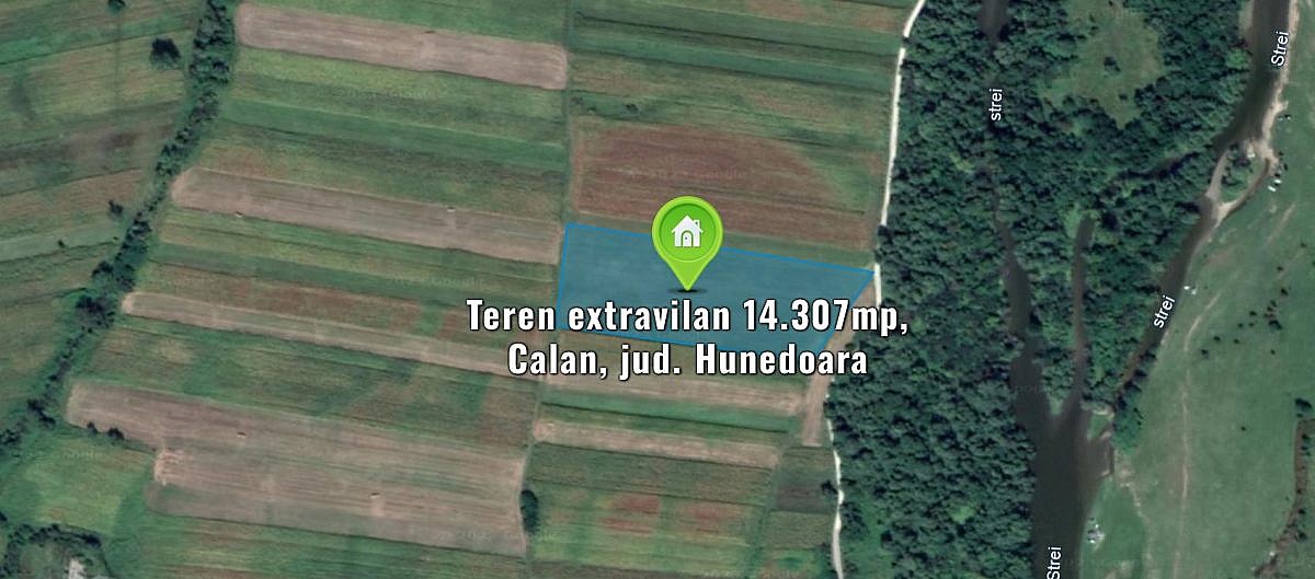 Teren extravilan 14.307mp, Calan, jud. Hunedoara