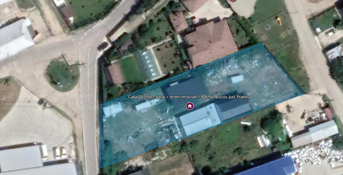 Casa 207mp + garaj + teren intravilan 1.926mp, Bucov, jud. Prahova