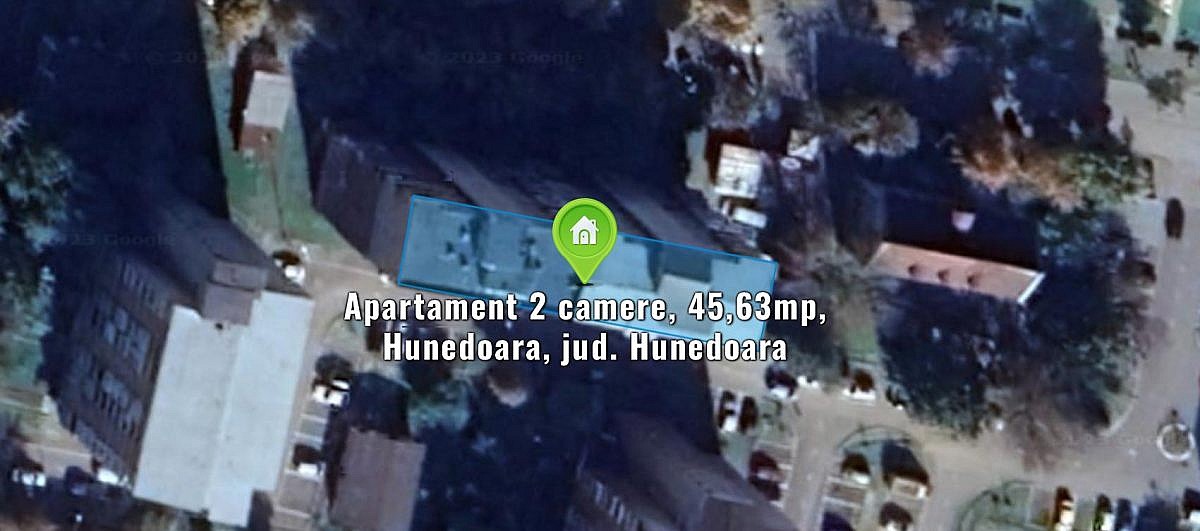Apartament 2 camere, 45,63mp, Hunedoara, jud. Hunedoara