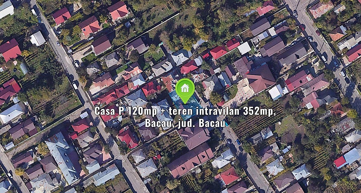 Casa P 120mp + teren intravilan 352mp, Bacau, jud. Bacau