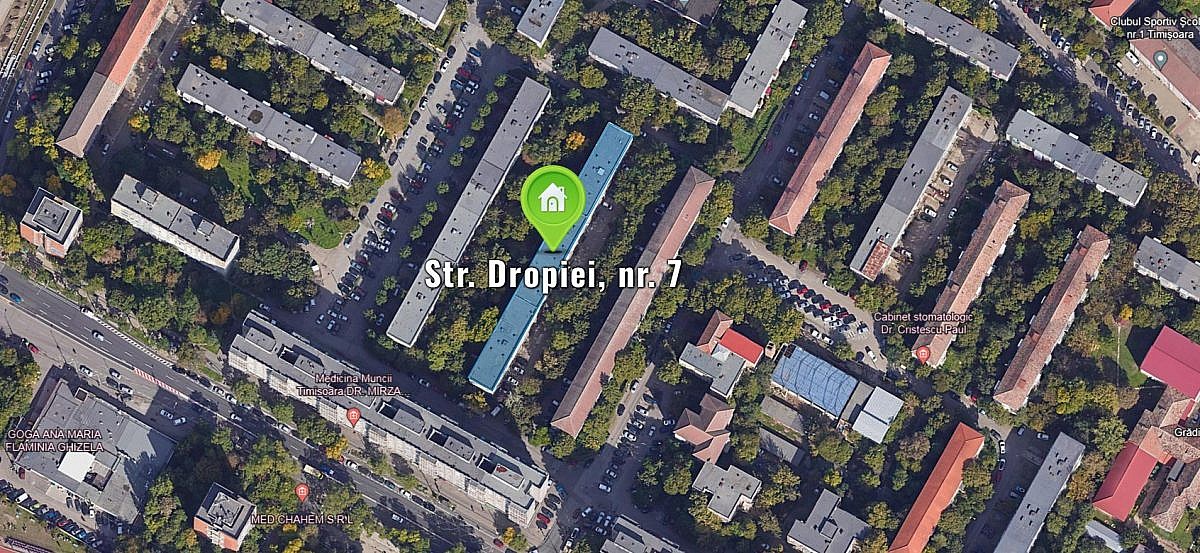 Apartament 4 camere, 76,19mp + boxa, Timisoara, jud. Timis