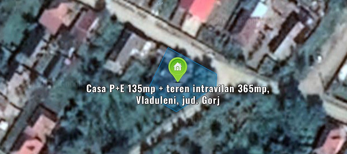 Casa P+E 135mp + teren intravilan 365mp, Vladuleni, jud. Gorj