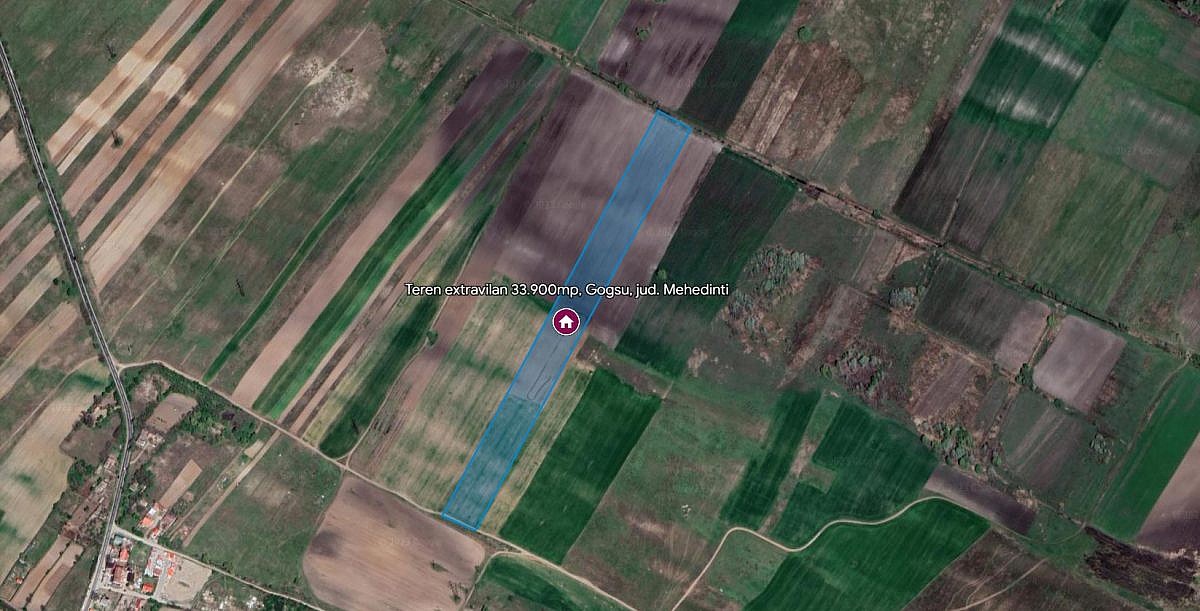 Teren extravilan 33.900mp, Gogosu, jud. Mehedinti