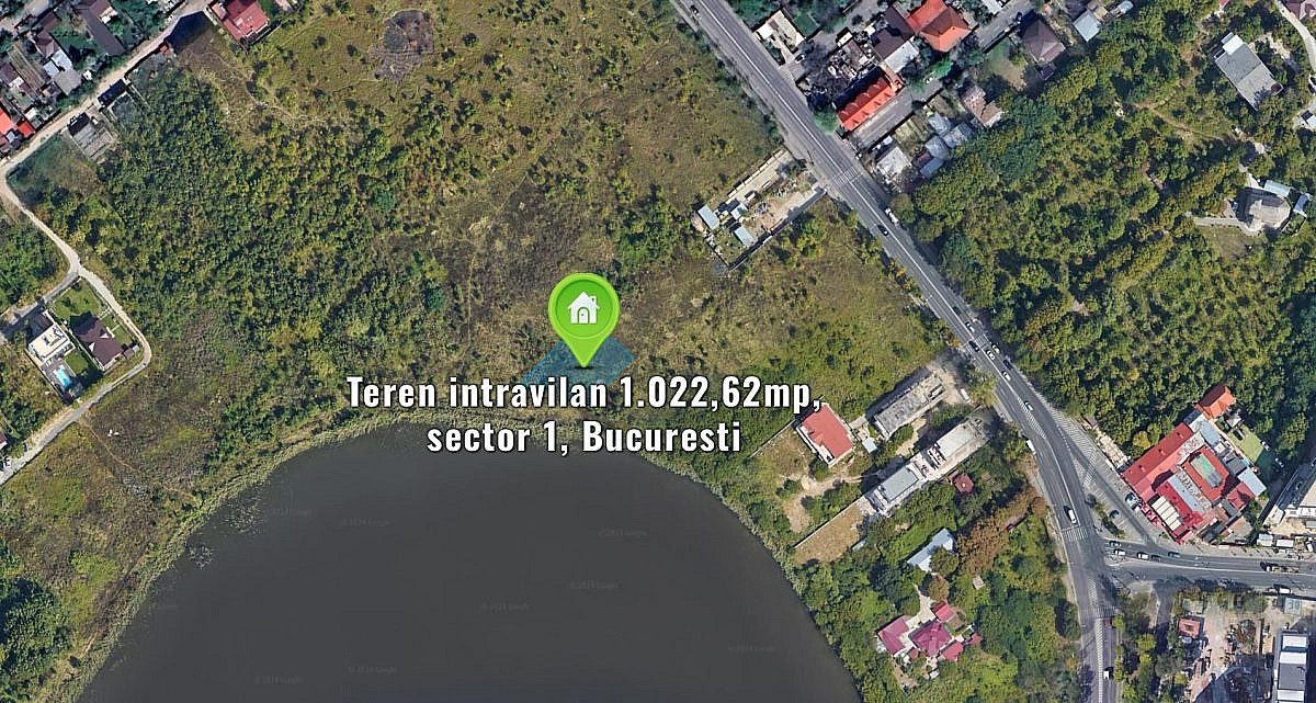 Teren intravilan 1.022,62mp, sector 1, Bucuresti