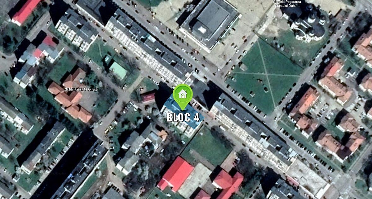 Apartament 2 camere, 43,64mp, Onesti, jud. Bacau
