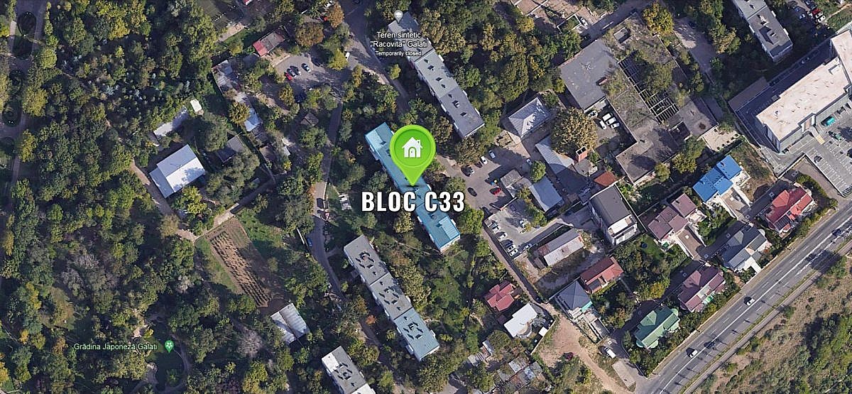 Apartament 2 camere, 42,95mp, Galati, jud. Galati