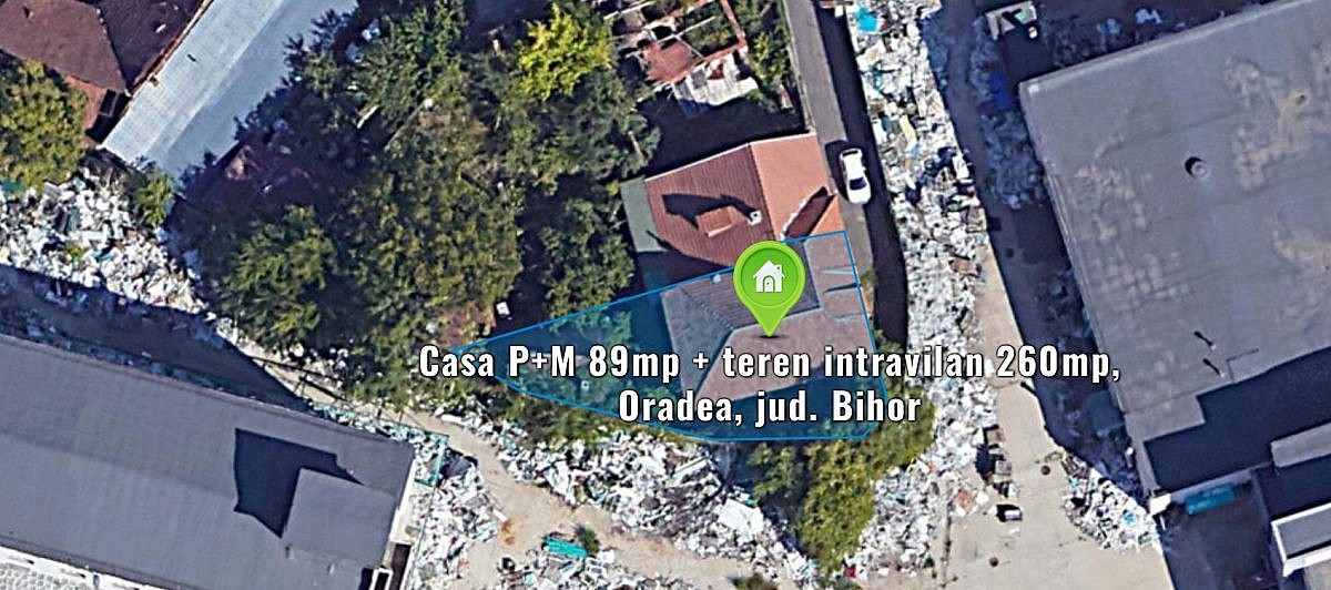 Casa P+M 89mp + teren intravilan 260mp, Oradea, jud. Bihor
