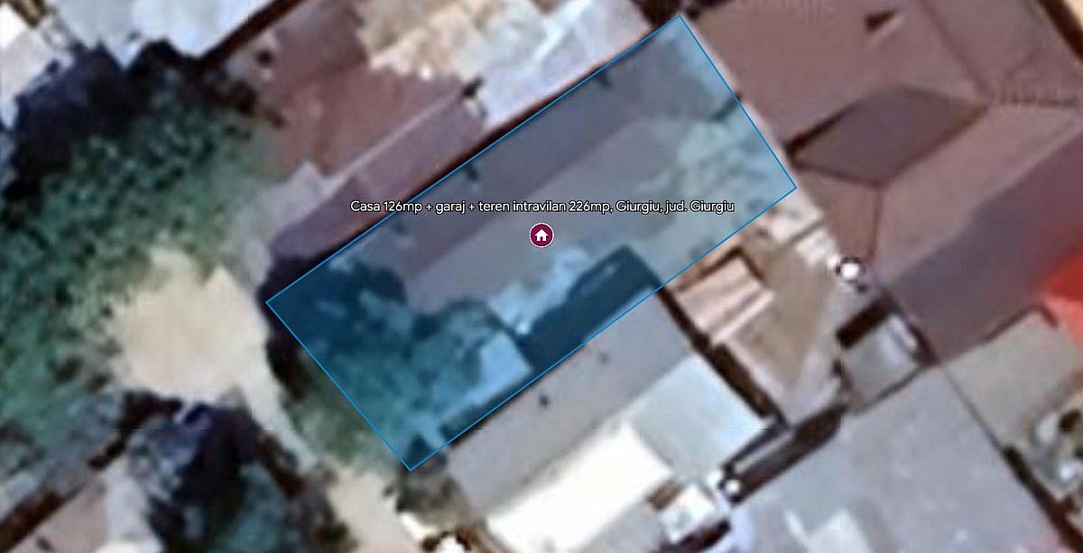 Casa 126mp + garaj + teren intravilan 226mp, Giurgiu, jud. Giurgiu