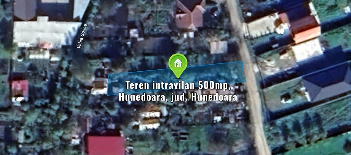 Teren intravilan 500mp, Hunedoara, jud. Hunedoara