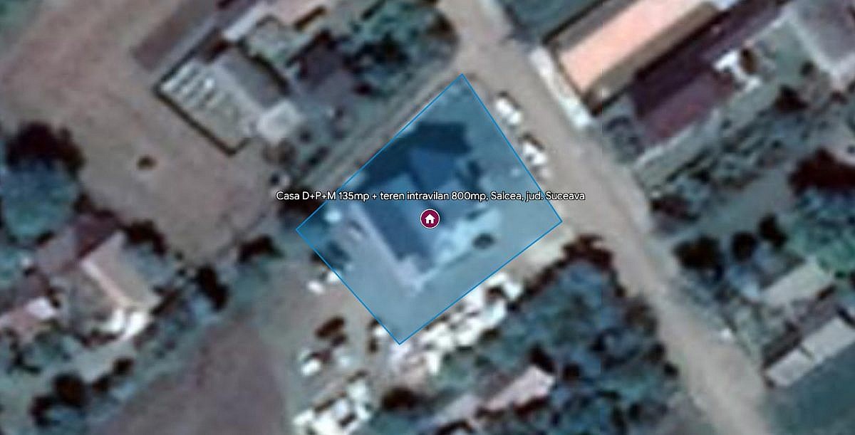 Casa D+P+M 135mp + teren intravilan 800mp, Salcea, jud. Suceava