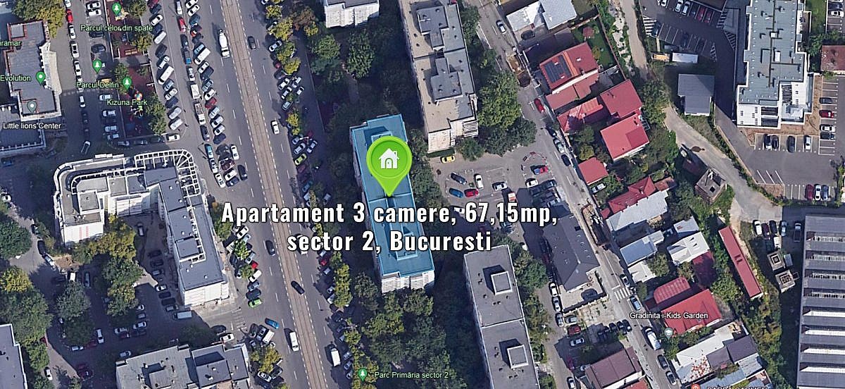 Apartament 3 camere, 67,15mp, sector 2, Bucuresti