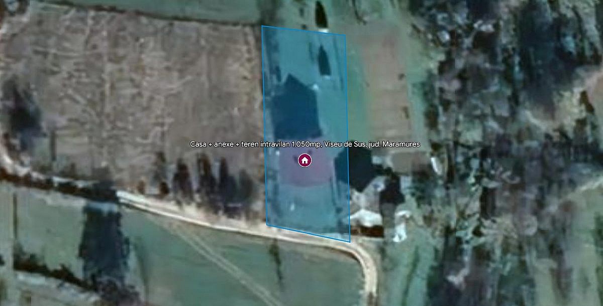 Casa + anexe + teren intravilan 1.050mp, Viseu de Jos, jud. Maramures
