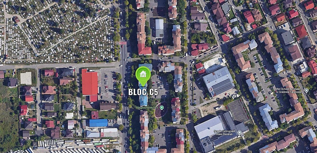 Apartament 3 camere, 74,38mp, Targoviste, jud. Dambovita