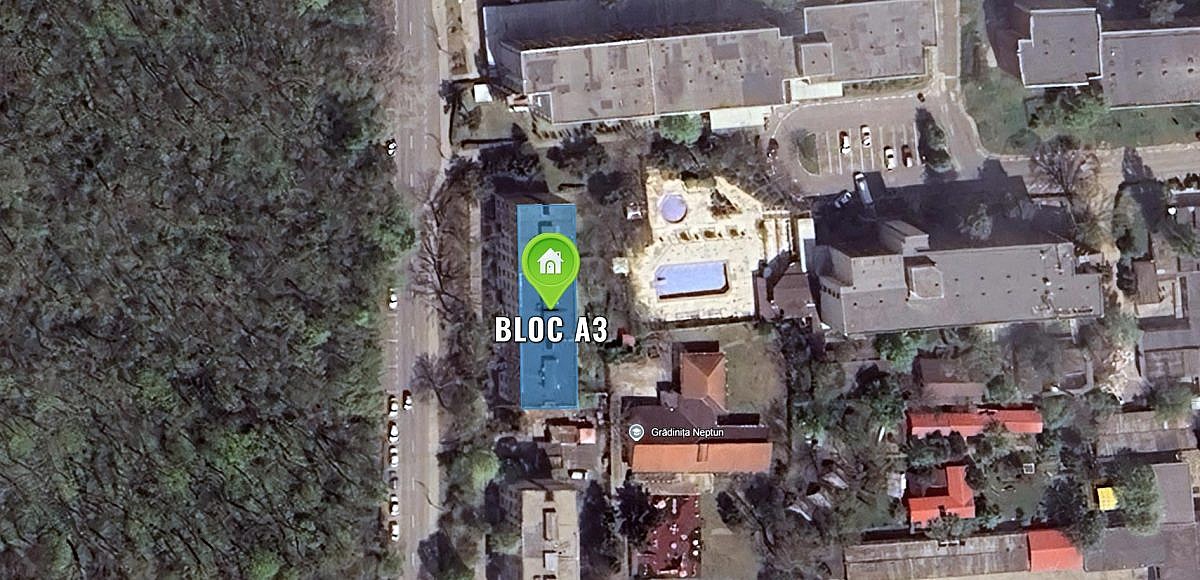 Apartament 2 camere, 35,17mp, Neptun, jud. Constanta