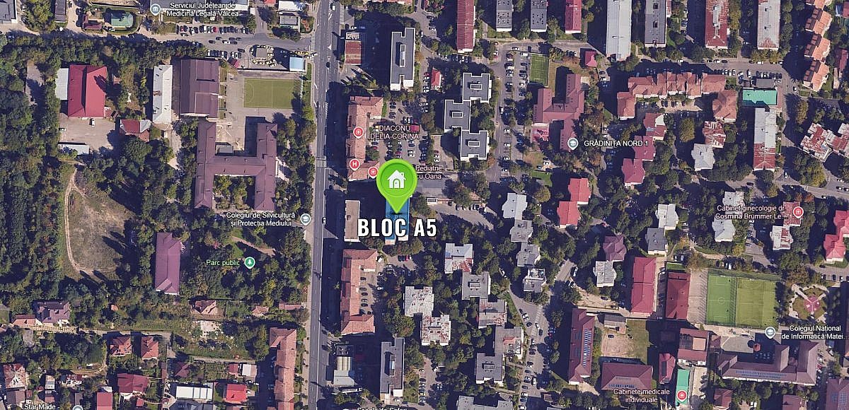 Apartament 2 camere, 45,94mp, Ramnicu Valcea, jud. Valcea