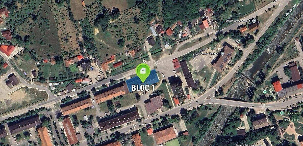 Apartament 2 camere, 56,37mp, Uricani, jud. Hunedoara