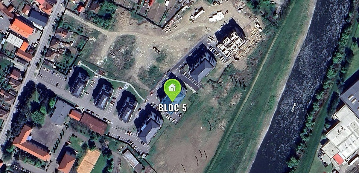 Apartament 3 camere, 66,10mp, Reghin, jud. Mures
