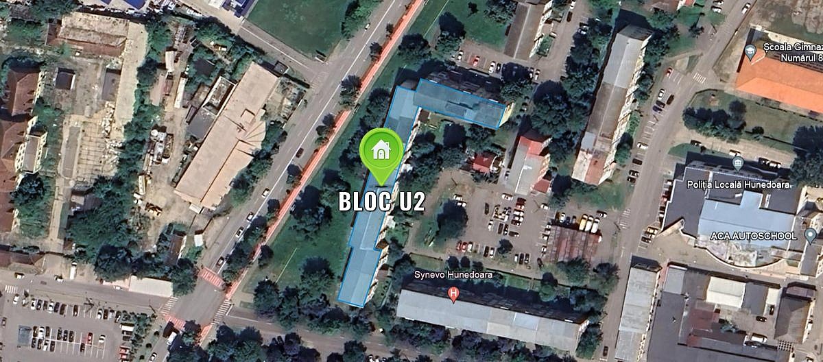 Apartament 2 camere, 43,03mp, Hunedoara, jud. Hunedoara