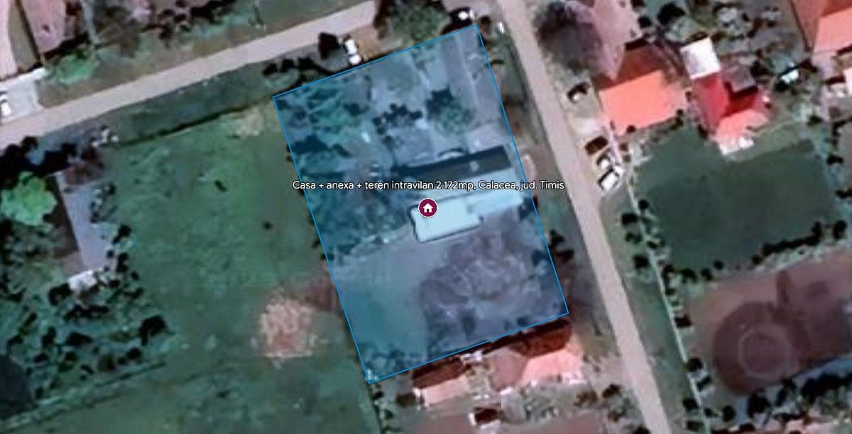 Casa + anexa + teren intravilan 2.172mp, Calacea, jud. Timis
