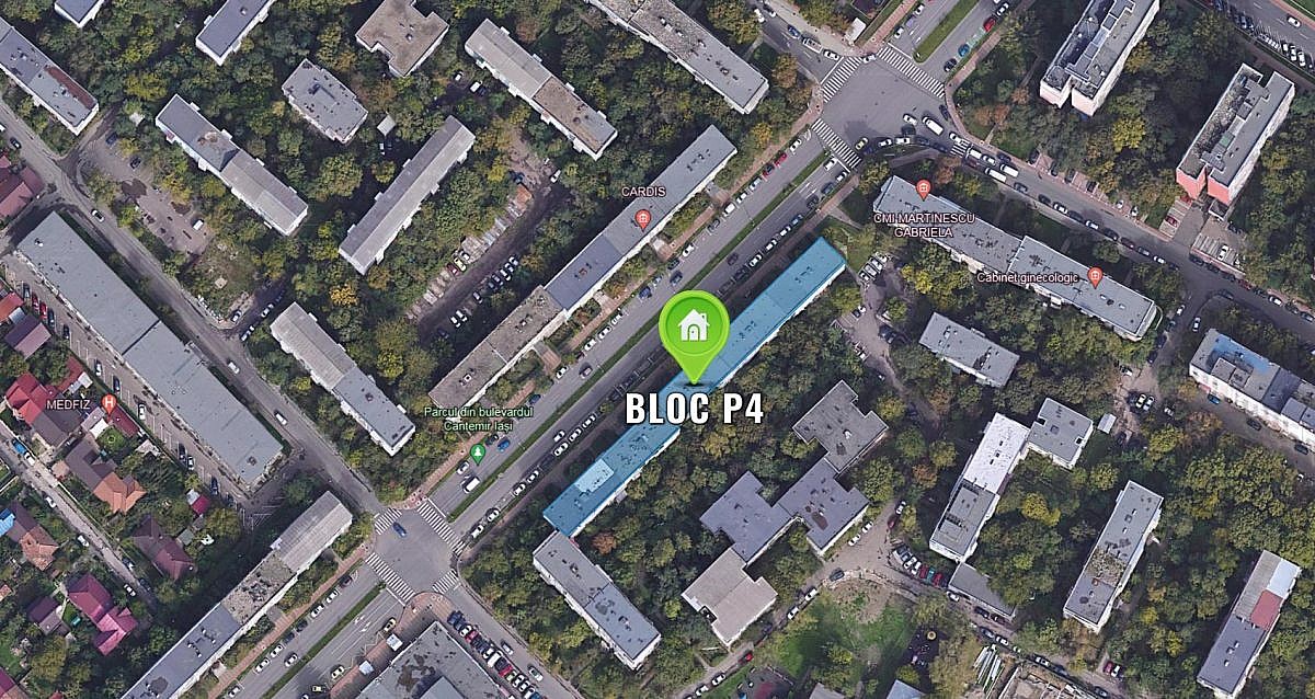 Apartament 2 camere, 45,85mp, Iasi, jud. Iasi